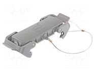 Protection cover; Han B Protect Cover Die Cast (Easy hood) HARTING