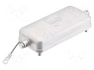 Protection cover; Protect cover Han-INOX for base panel HARTING