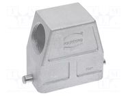 Enclosure for connectors: HDC; Type: high; Gland: M32 HARTING