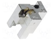 Mounting clamp; DIN-Power fixing bracket B left-m HARTING