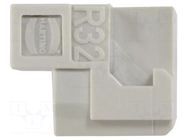 Mounting clamp; DIN-Signal fixing bracket R32 HARTING