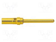 Contact; male; gold-plated; 0.08÷0.21mm2; 28AWG÷24AWG; Han® D-Sub HARTING