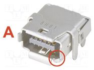 Connector: ix Industrial; socket; ix Industrial®; male; PIN: 10; A HARTING