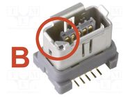 Connector: ix Industrial; socket; ix Industrial®; male; PIN: 10; B HARTING