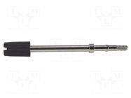 KNURLED LOCKING SCREW WITH PLASTIC CAPM3 HARTING