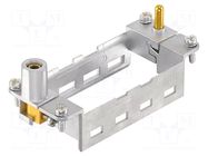 Frame for modules; size 16B; Han-Modular® HMC; with lock HARTING