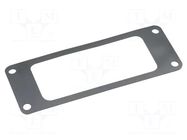 Gasket; Han 16 A FLANSCHGUMMIDICHTUNG HARTING
