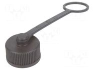 Protection cover; IP67; Application: female M12 connectors HARTING