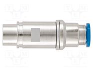 Contact; female; Han-Modular®; with cut-off valve; pipe OD Ø10mm HARTING