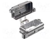 Enclosure: for HDC connectors; Han® HPR; size 10B; -40÷125°C HARTING