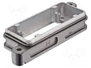 Enclosure for connectors: HDC; size 16B; Han® HPR; Body: black HARTING