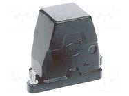 Enclosure for connectors: HDC; size 6B; for cable; Han® HPR; M20 HARTING