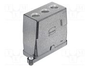 Enclosure: for HDC connectors; Han® HPR; size 16B; -40÷125°C HARTING