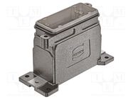 Enclosure: for HDC connectors; Han® HPR; size 16B; -40÷125°C HARTING