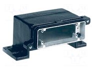 Enclosure for connectors: HDC; size 24B; Han® HPR; straight; M25 HARTING
