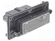 Enclosure for connectors: HDC; size 24B; Han® HPR; straight; M40 HARTING
