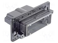Enclosure for connectors: HDC; size 24B; Han® HPR; straight; M40 HARTING