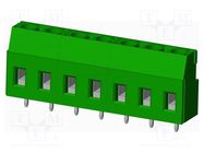 PCB terminal block; on PCBs; THT,screw terminal; terminal AMPHENOL ANYTEK