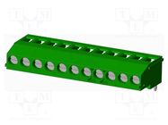 PCB terminal block; on PCBs; THT,screw terminal; terminal AMPHENOL ANYTEK