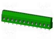 PCB terminal block; on PCBs; THT,screw terminal; terminal AMPHENOL ANYTEK