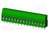 PCB terminal block; angled; on PCBs; THT,screw terminal; tinned AMPHENOL ANYTEK