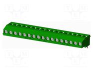 PCB terminal block; on PCBs; THT,screw terminal; terminal AMPHENOL ANYTEK