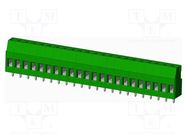 PCB terminal block; angled; on PCBs; THT,screw terminal; tinned AMPHENOL ANYTEK