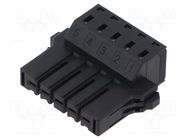 Connector: pluggable terminal block; plug; female; 14.5A; 300V DEGSON ELECTRONICS
