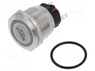 Switch: vandal resistant; Pos: 2; SPDT; 1A/220VAC; IP65; ON-ON; 24V ONPOW