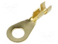 Tip: ring; M6; 1.5÷2.5mm2; crimped; for cable; tinned; copper; 6.5mm ERKO