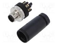 Connector: M12; plug; PIN: 8; male; A code-DeviceNet / CANopen PHOENIX CONTACT