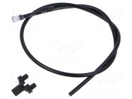 Fiber for LED; Ø4.2mm; L: 304.8mm; round; Front: convex; SMFLP BIVAR