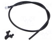 Fiber for LED; Ø4.2mm; L: 228.6mm; round; Front: convex; SMFLP BIVAR