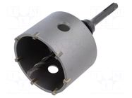 Hole saw; 83mm; concrete,glaze,stone,marble,wall WOLFCRAFT