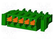 Pluggable terminal block; 3.81mm; straight; plug; female; UL94V-0 AMPHENOL ANYTEK