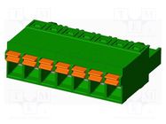 Pluggable terminal block; 5.08mm; straight; plug; female; UL94V-0 AMPHENOL ANYTEK