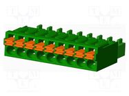 Pluggable terminal block; 3.5mm; straight; plug; female; UL94V-0 AMPHENOL ANYTEK