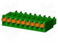 Pluggable terminal block; 3.81mm; straight; plug; female; UL94V-0 AMPHENOL ANYTEK