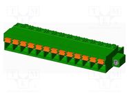 Pluggable terminal block; 5.08mm; straight; plug; female; UL94V-0 AMPHENOL ANYTEK