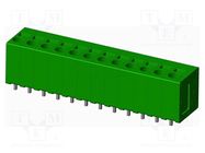 PCB terminal block; angled; 5mm; on PCBs; THT,spring clamp; 32A AMPHENOL ANYTEK