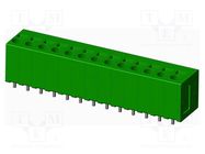 PCB terminal block; angled; 5mm; on PCBs; THT,spring clamp; 32A AMPHENOL ANYTEK