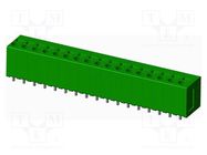 PCB terminal block; angled; 5mm; on PCBs; THT,spring clamp; 32A AMPHENOL ANYTEK