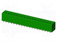 PCB terminal block; angled; 5mm; on PCBs; THT,spring clamp; 32A AMPHENOL ANYTEK