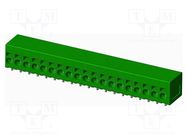 PCB terminal block; on PCBs; THT,spring clamp; terminal; tinned AMPHENOL ANYTEK