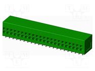 PCB terminal block; on PCBs; THT,spring clamp; terminal; tinned AMPHENOL ANYTEK