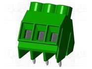 PCB terminal block; on PCBs; THT,screw terminal; 0.75÷1.5mm2 AMPHENOL ANYTEK