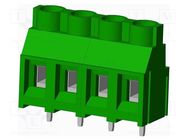 PCB terminal block; angled; 7.62mm; on PCBs; THT,screw terminal AMPHENOL ANYTEK