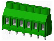 PCB terminal block; on PCBs; THT,screw terminal; 0.75÷1.5mm2 AMPHENOL ANYTEK