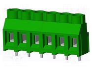 PCB terminal block; angled; 7.62mm; on PCBs; THT,screw terminal AMPHENOL ANYTEK