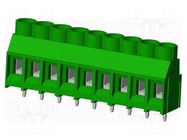 Connector: PCB terminal block; terminal; 30A; 300V; PIN: 9; on PCBs AMPHENOL ANYTEK